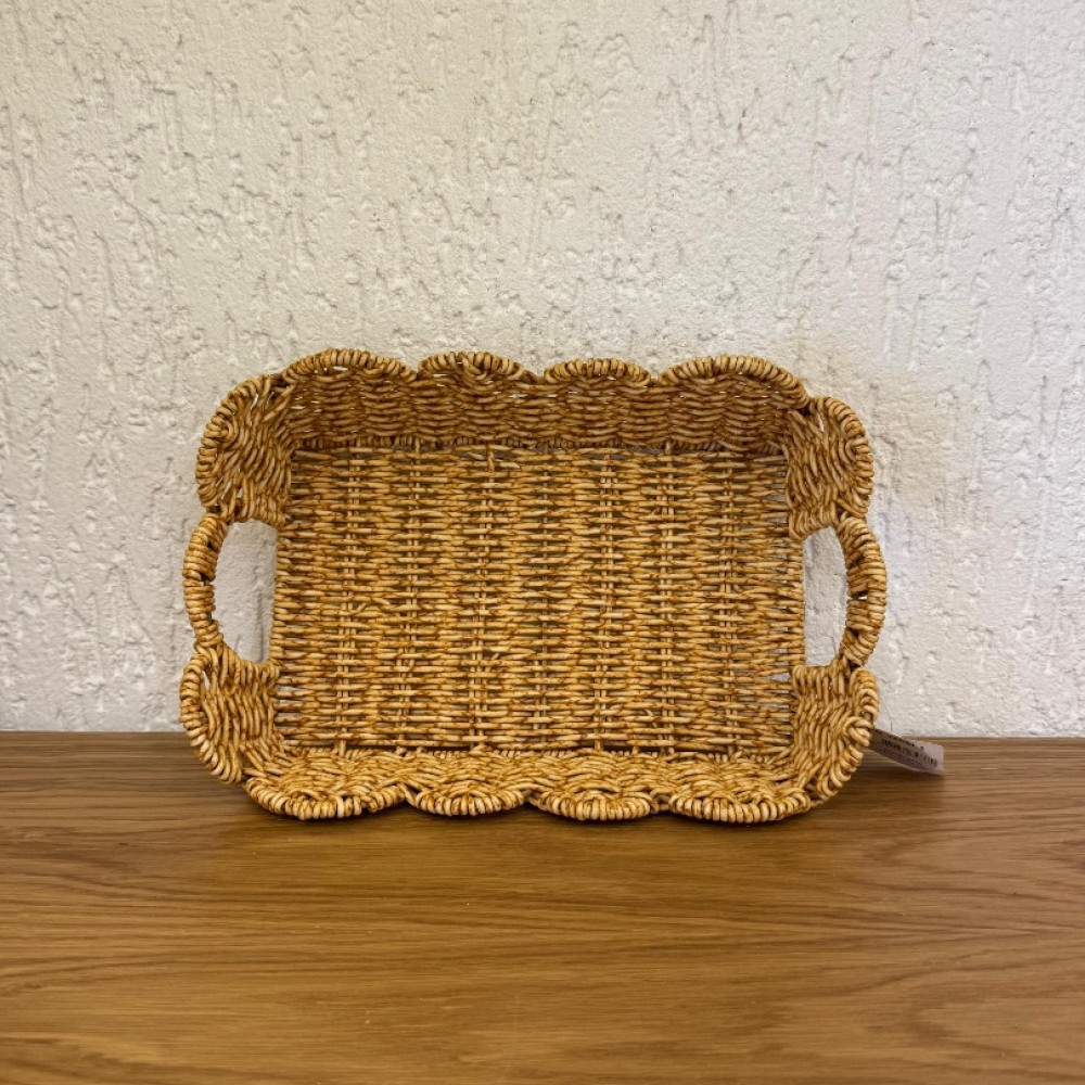 Rattan Küçük Tepsi 25 cm