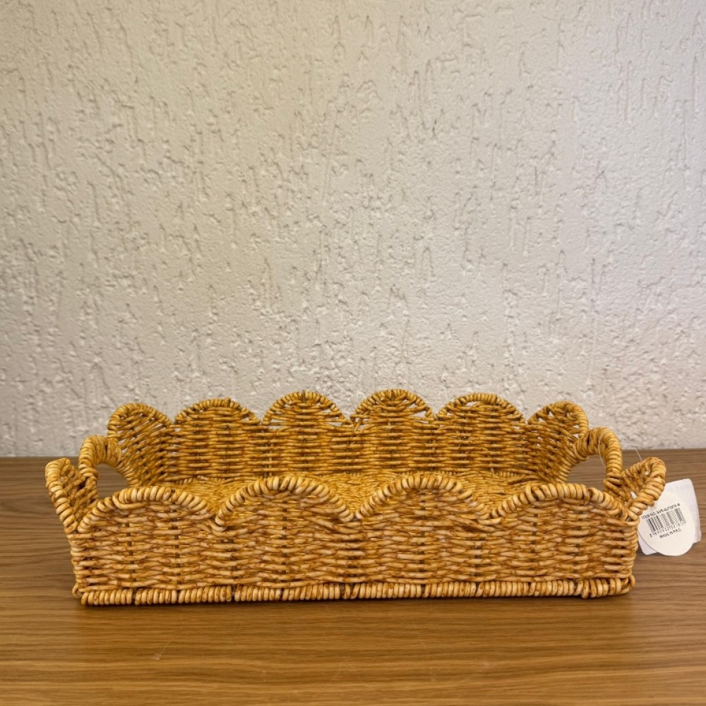 Rattan Orta Boy Tepsi 30 cm
