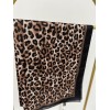Leopar Desen Bambu Jakar Şal Leopar Desen Bambu Jakar Şal