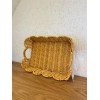 Rattan Orta Boy Tepsi 30 cm